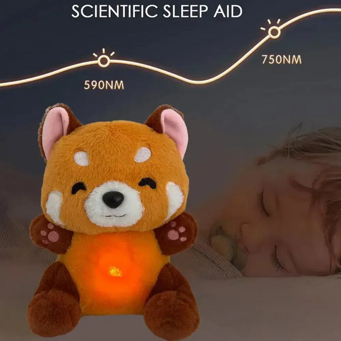 Kawaii Stitch Plush Doll Baby Sleeping Companion Sound Soothing Musical