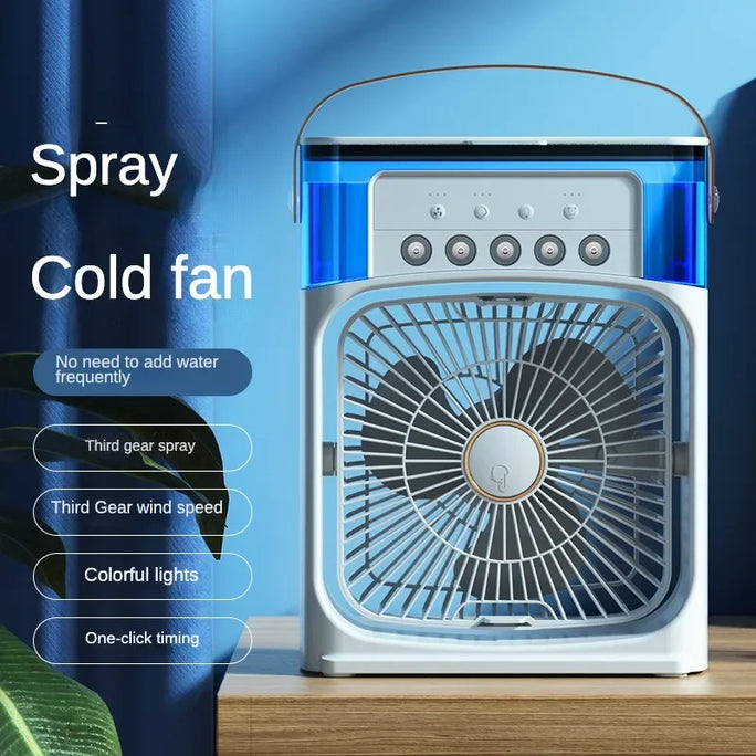 Portable Humidifier  Fan AIr Conditioner Household
