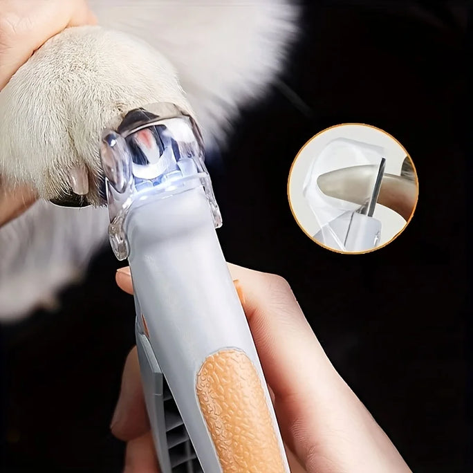 1pc LED Pet Nail Clipper For Easy And Safe Dog And Cat