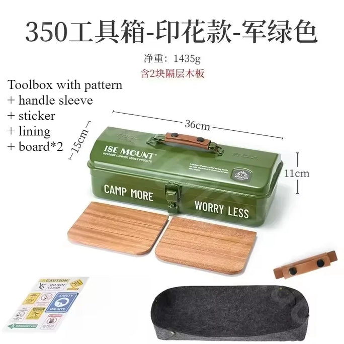 Outdoor Tools Storage Box Portable Camping