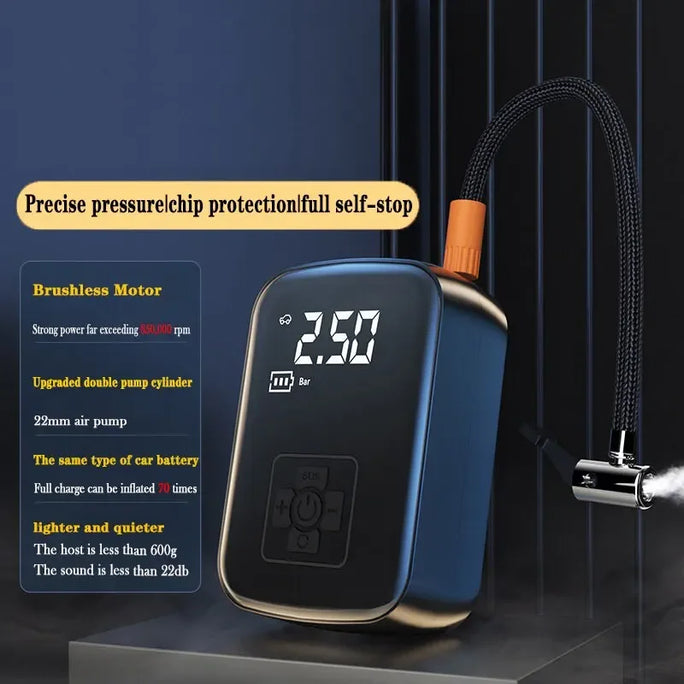150PSI Wired/Wireless Car Air Compressor Electric Tire Inflator