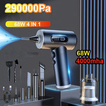 68W 290000Pa 4 IN 1 Car Vacuum Cleaner 4000mha