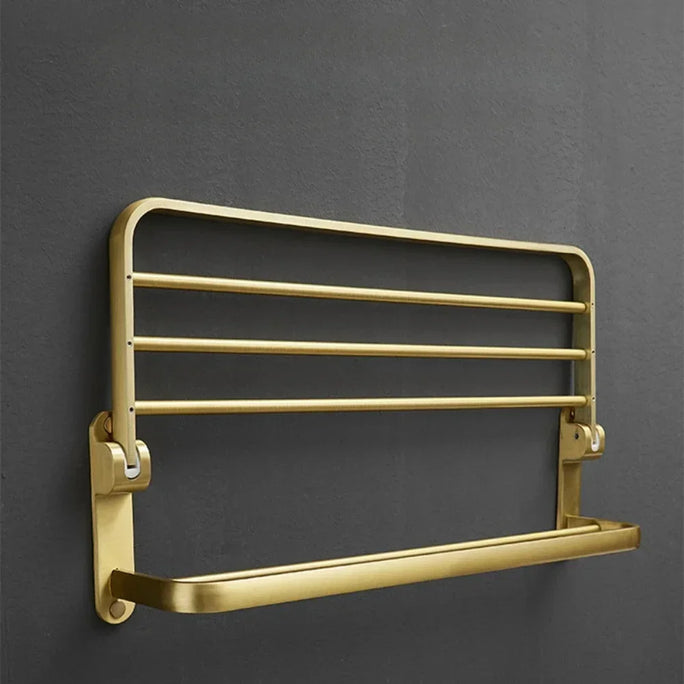 Bathroom Accessories Brushed Gold Space