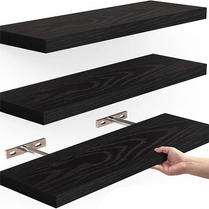 A69efloating Shelves For Wall,16In Wood Wall Shelf For Room