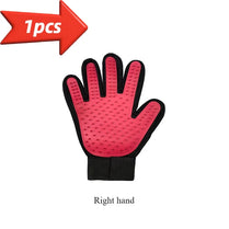 1pc Pet Grooming Gloves - Gentle Deshedding Brush