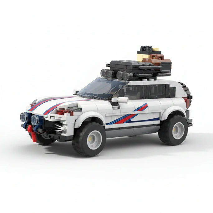 406PCS City Off-Road Vehicle Building Blocks Racing Car Model