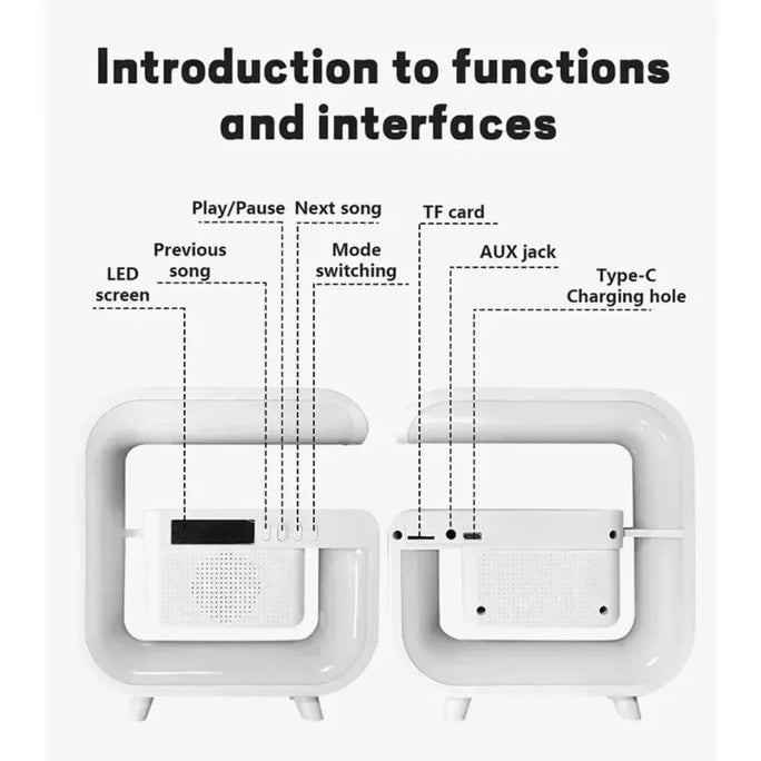 Home RGB Bluetooth Wireless Speaker Wireless