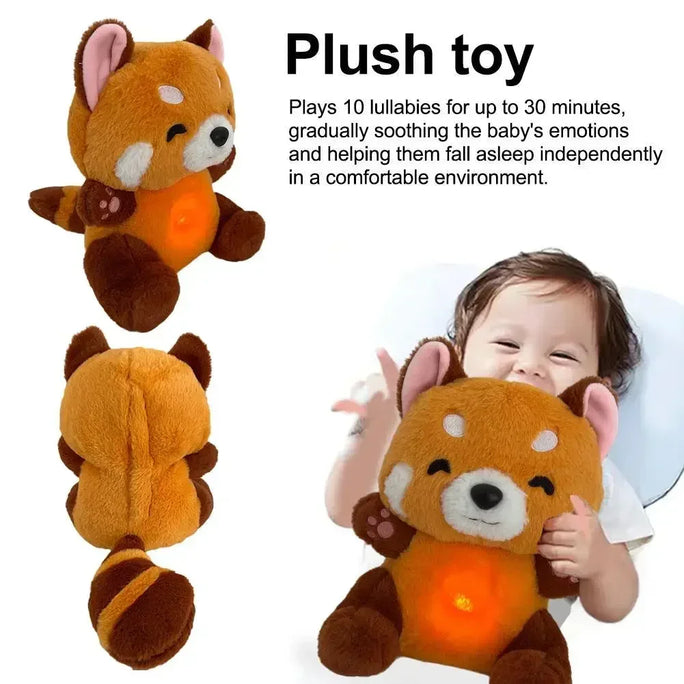 Kawaii Stitch Plush Doll Baby Sleeping Companion Sound Soothing Musical