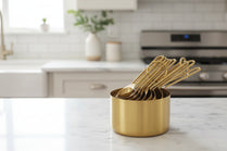 Baking tool copper-plated stainless steel measuring cup
