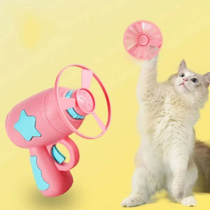 Fun Cat Toy Interactive Launcher Training Game