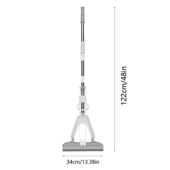 A19F-Portable Mini Mop Self-Squeeze Sponge Roller