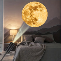 Moon Earth Projector Night Light USB Earth Projection