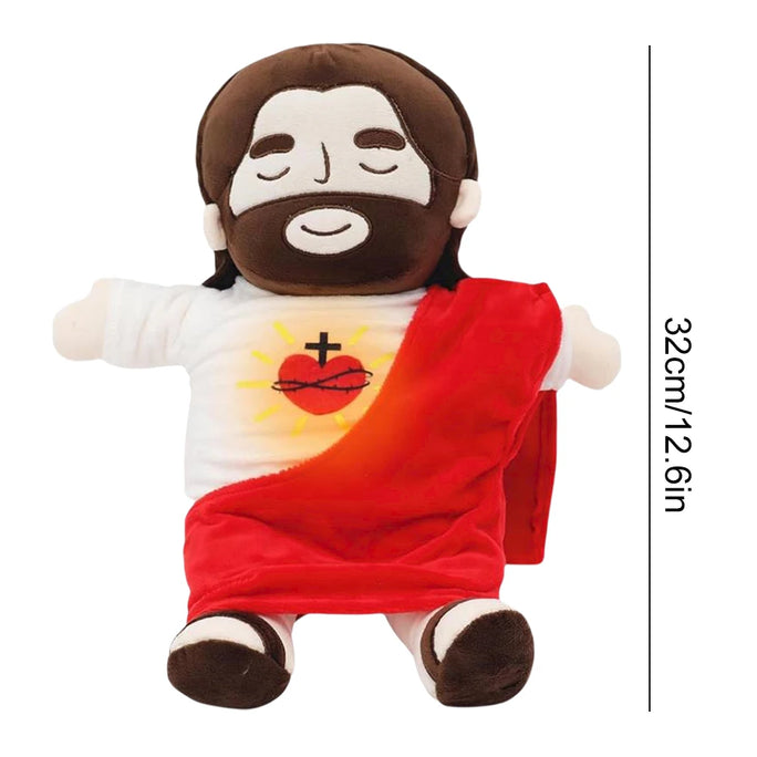 Jesus Plush Baby Soothing Breathing Toy