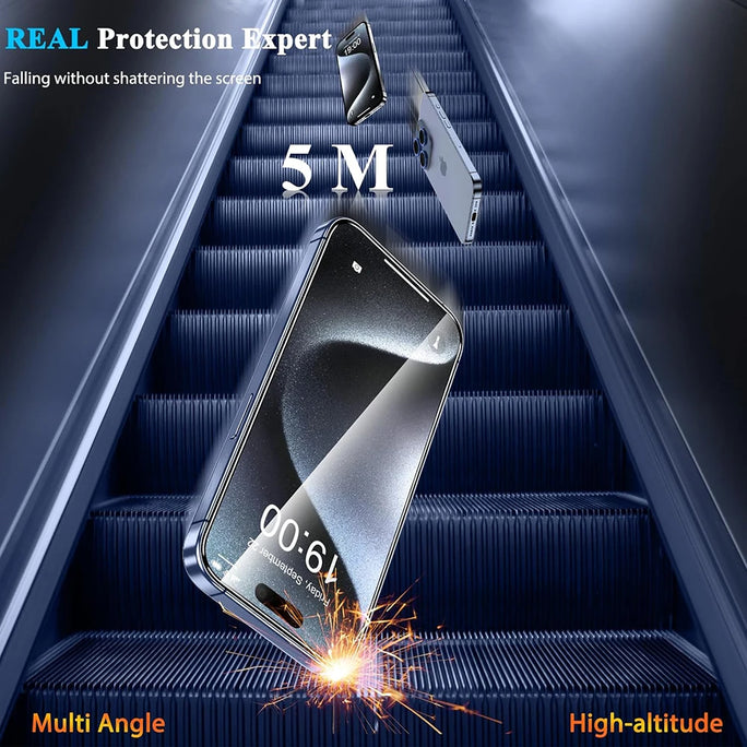 4Pcs Tempered Glass For iPhone 16 15 14 13 12 11 Pro Max Screen