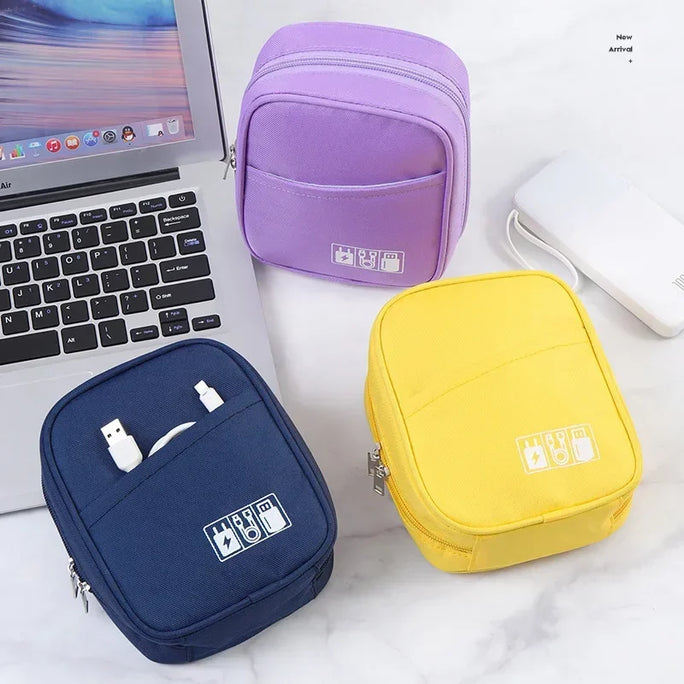 Portable Cable Organizer Waterproof Storage Bag