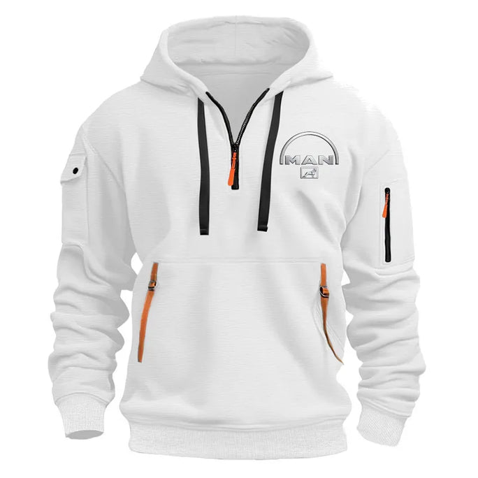 Half zipper Men's Hoodie Sweatshirts MAN Printing