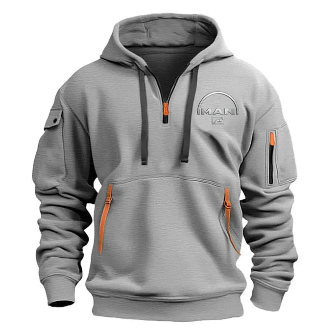 Half zipper Men's Hoodie Sweatshirts MAN Printing