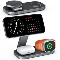 Qi2 15W 3-in-1 Foldable Magnetic Wireless Charger