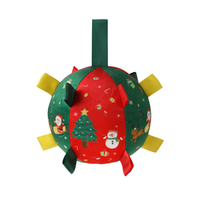 Dog Toy Ball with Bell Sound for Interactive Play, Relieves Pet