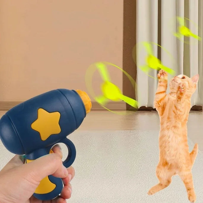 Fun Cat Toy Interactive Launcher Training Game
