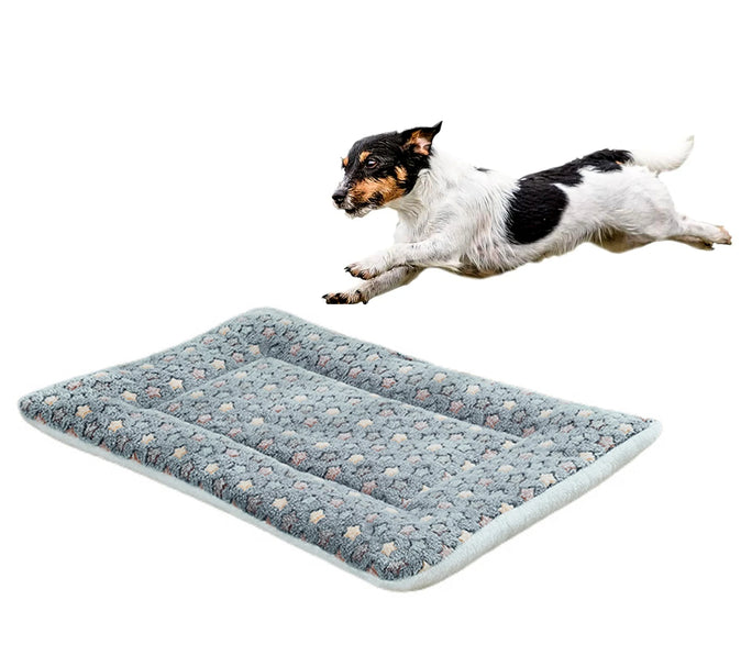 Soft Beld Mats Flannel Short Plush Pet Sleeping Bed