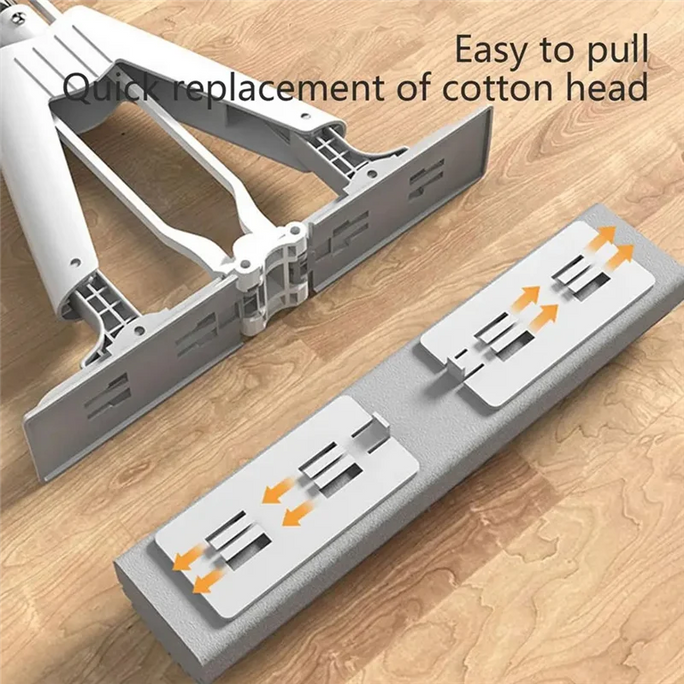 A19F-Portable Mini Mop Self-Squeeze Sponge Roller