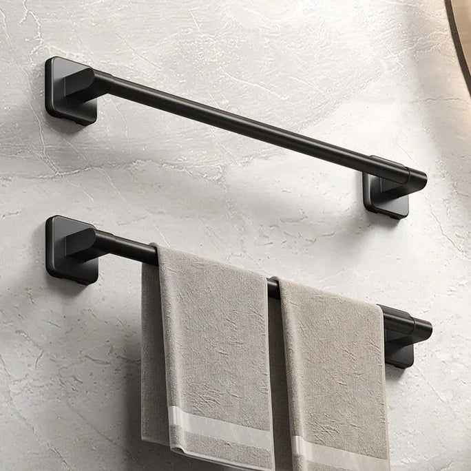 Wall Mounted Towel Rack Bathroom Storage