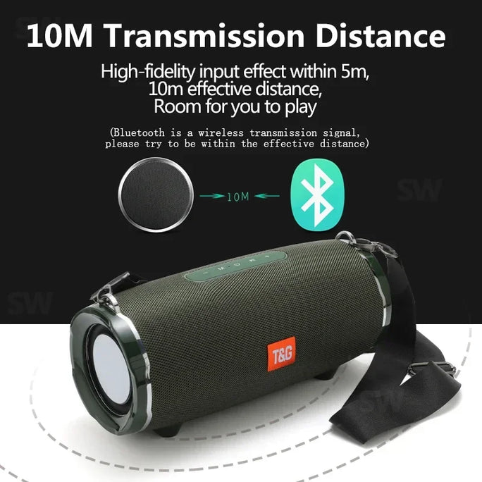 TG187 50W High Power caixa de som Bluetooth Speaker Waterproof