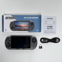 SF3000 Retro Handheld Video Game Console 4.5 Inch IPS Screen Game