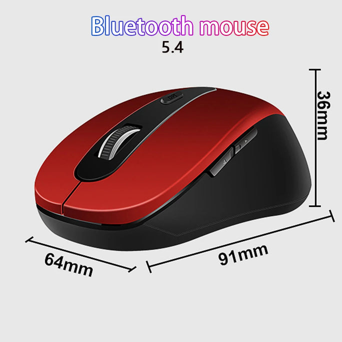 10M Wireless Bluetooth 5.4 Mouse for win7/win8 xp macbook