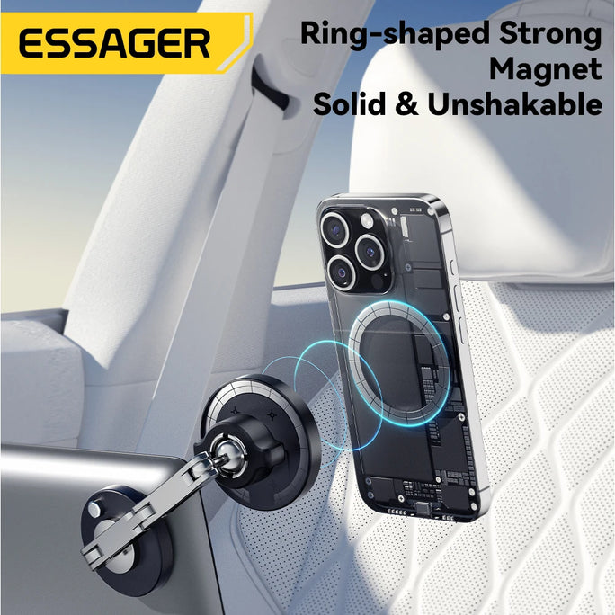 Essager Magnetic Wireless Charger Car Phone Holder