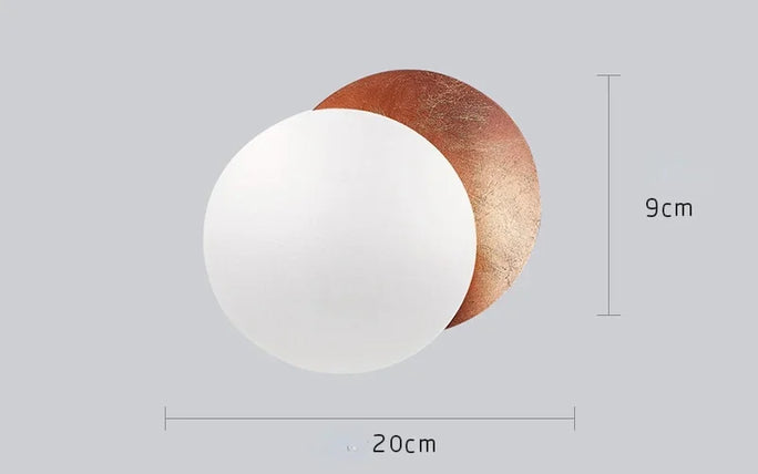 Modern Moon Eclipse Wall Lamps