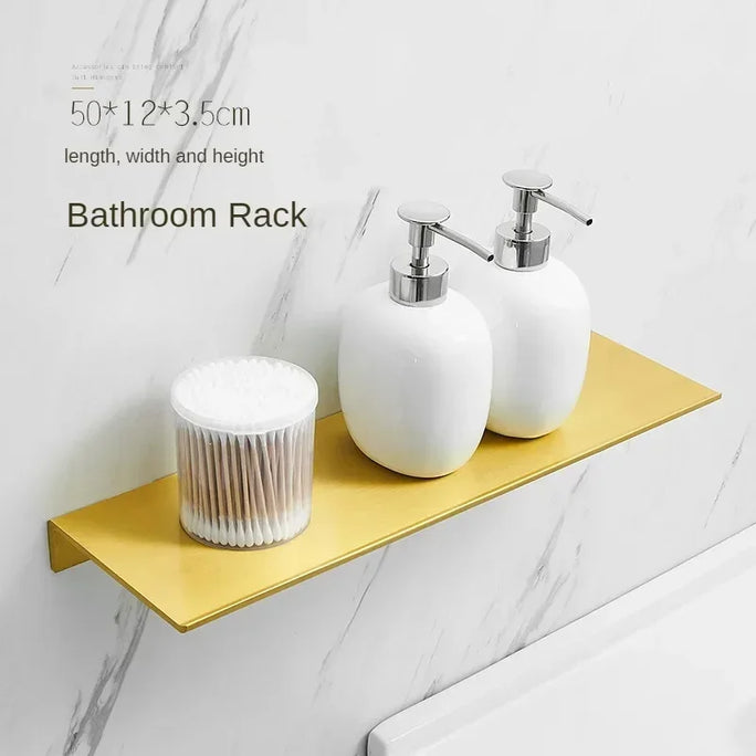 Bathroom Accessories Brushed Gold Space