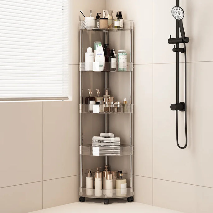 Shelf Trolley Bathroom Organizer Shelves Kitchen Home Large Capacity