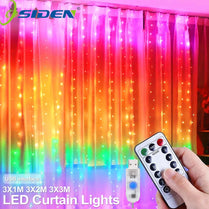 Curtain LED String Lights Fairy Christmas Decoration