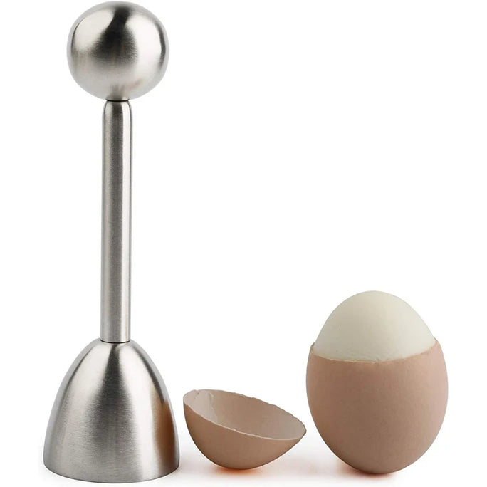 Egg Shell Opener Hard Soft Boiled Egg Cups Stainless