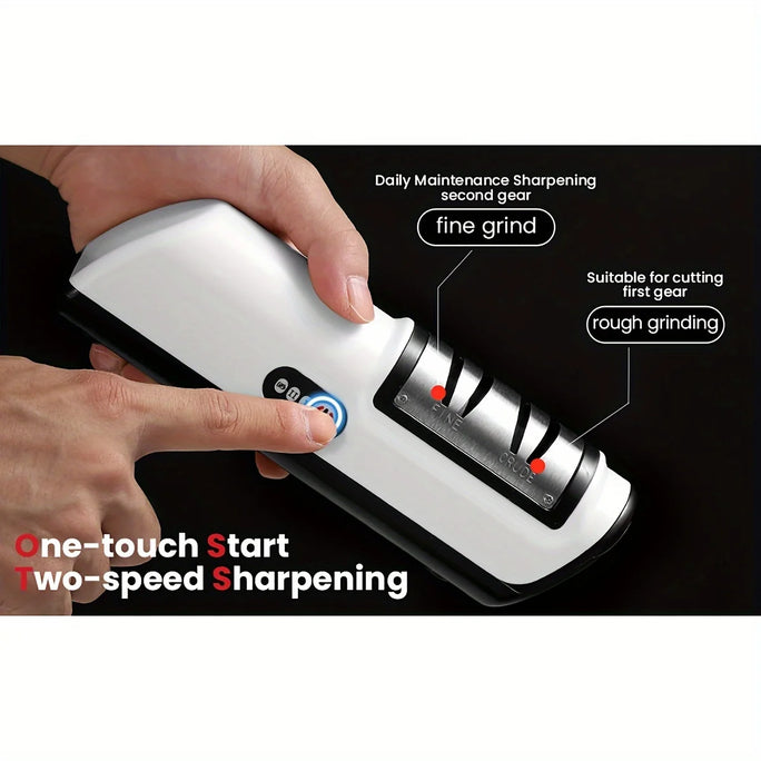 Kitchen Electric Knife Sharpener Multifunctional Automatic Professional