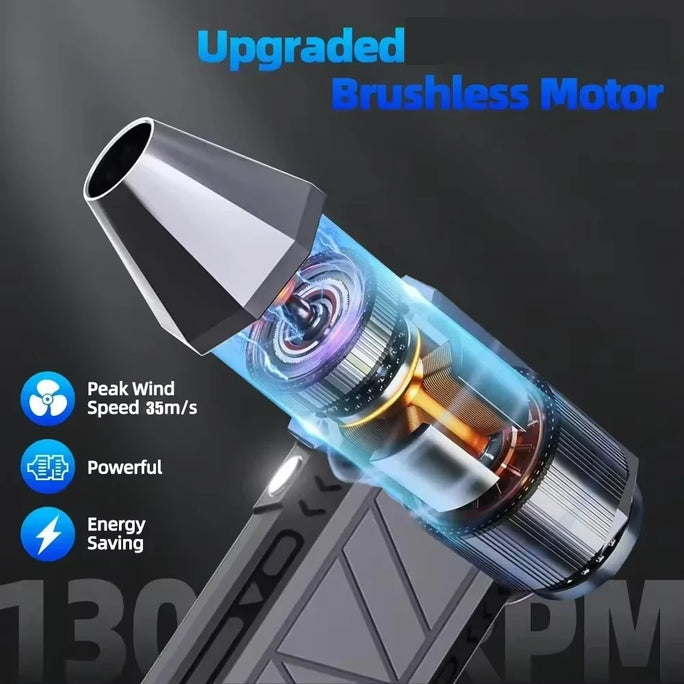 130000RPM Mini Turbo Jet Fan Electric Air Duster