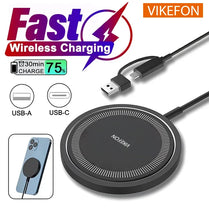 VIKEFON Magnetic Wireless Charger Pad