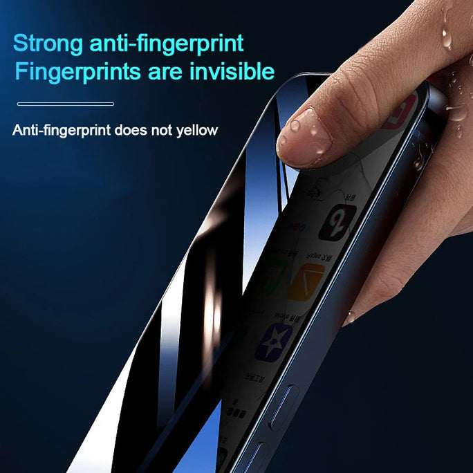 1-4Pcs Anti-spy Tempered For IPhone 15 14 13 12