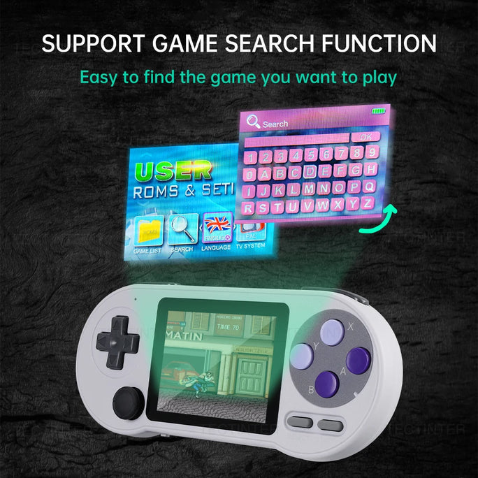 SF2000 3 inch IPS Screen Portable Handheld Game