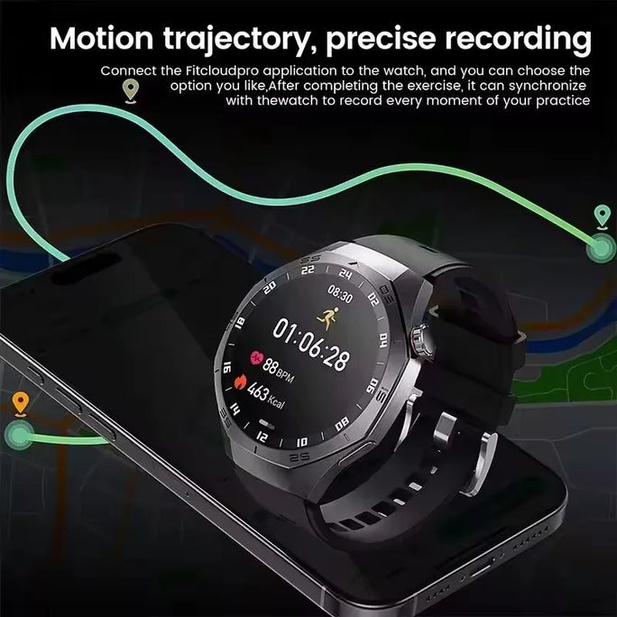 GT5 PRO GPS Trajectory Sport Smart Watch Men