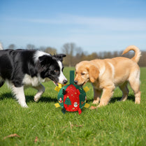 Dog Toy Ball with Bell Sound for Interactive Play, Relieves Pet