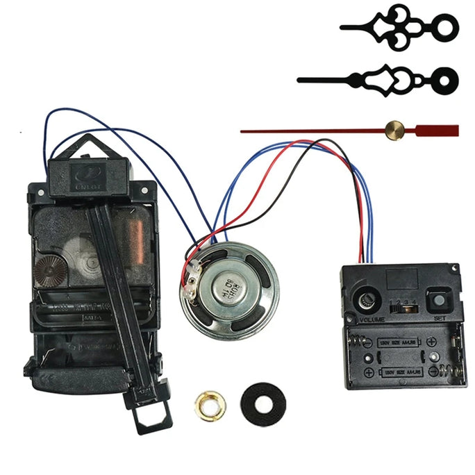 DIY Wall Clock Pendulum Movement Silent Mechanism with Hands