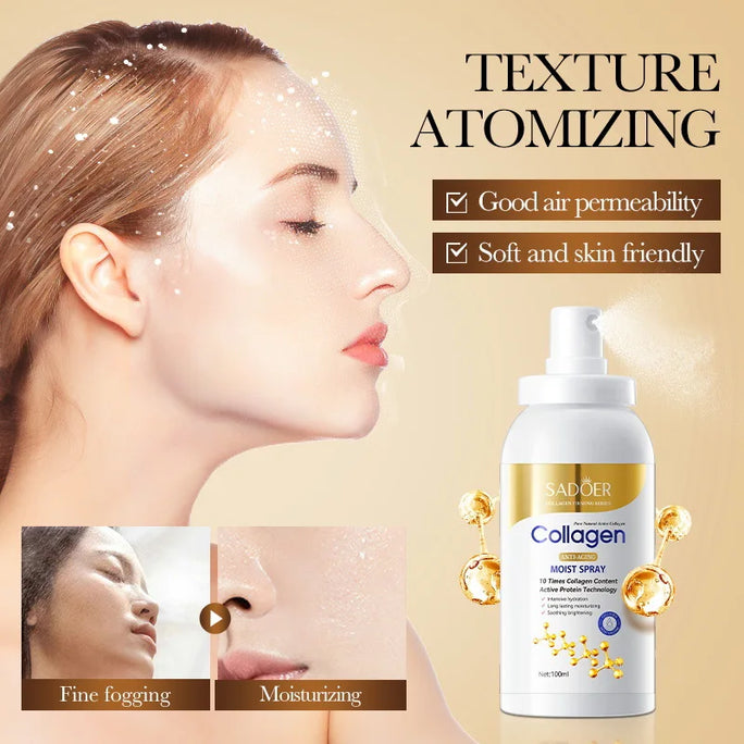 Collagen Moisturizing Spray, Anti-Wrinkle Hydrating