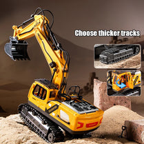 2.4G Remote Control Excavator Toy, Simulation Alloy Construction
