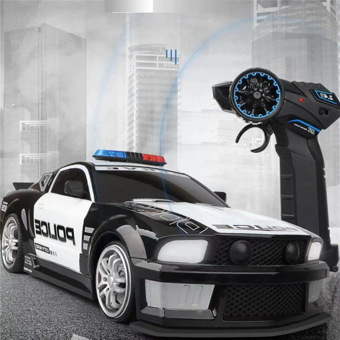 1: 12 Rc Car 2.4G Remote Control Police Cars Models Toy High Speed