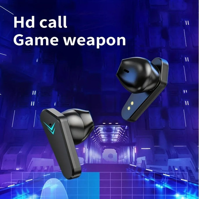 TWS Wireless Bluetooth Headset LED Display Gamer