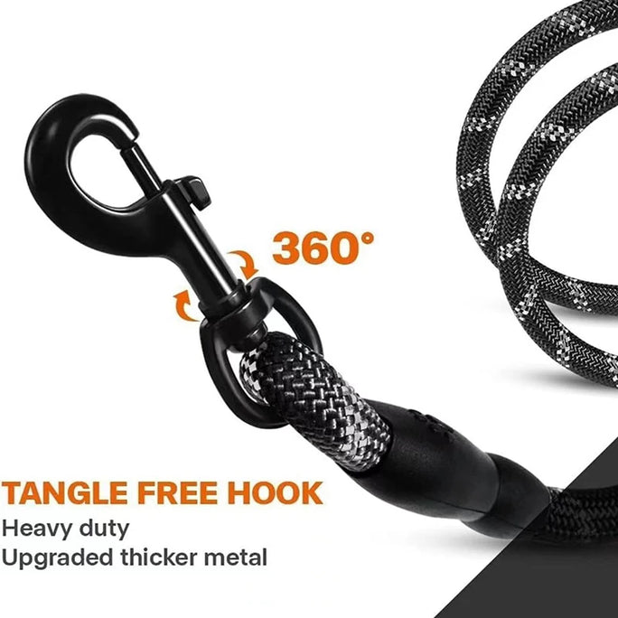 Reflective Leash Double Strap for Dogs Lead