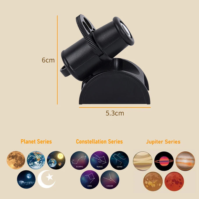 USB Moon Projection Lamp Planet Projector